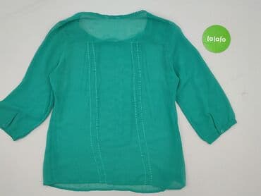 szmaragdowa bluzki damskie: Bluzka damska, rozmiar XL — 3