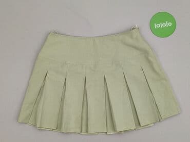 spódnice zielone plisowane: Women`s skirt, size M — 2