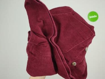 bordowe spodnie woskowane: Kombinezon damski, rozmiar S — 4