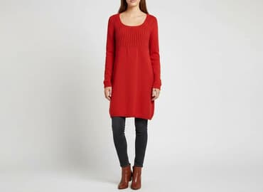 hm czerwona sukienki: H&M, Sukienka damska, rozmiar M — 1