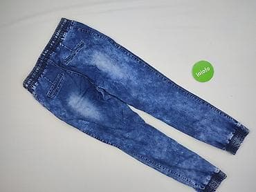 slim jeans: Damskie spodnie dresowe typu joggery z denimu Miss RJ - Fason — 3