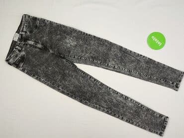 woskowane jeansy z wysokim stanem: Jeansy damskie, rozmiar S — 2