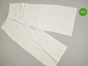 spodnie szeroki: Spodnie materiałowe damskie, rozmiar S — 3