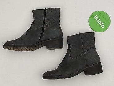 botki na platformie h: Anna Field, Botki damskie, rozmiar 39 — 3