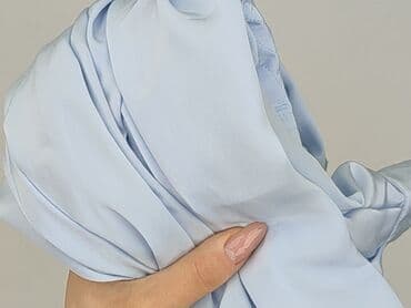 niebieska satynowa sukienka zara: Жіноча блуза, розмір XL — 6