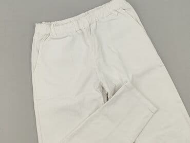 Material trousers for women, size S