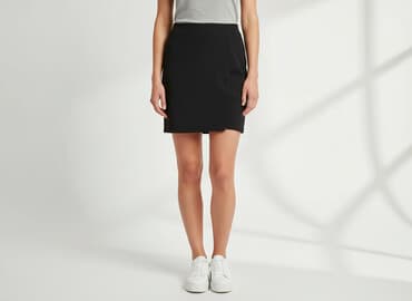 spódnice prążkowane czarne: Spódnica damska, rozmiar S — 5