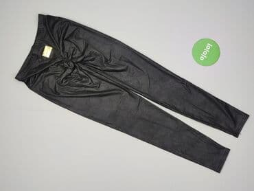 legginsy krótkie ciążowe: Legginsy Ze skóry ekologicznej damskie, rozmiar S — 3