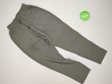 spodnie joggery moro damskie: Material trousers for women, size S (EU 36) — 2