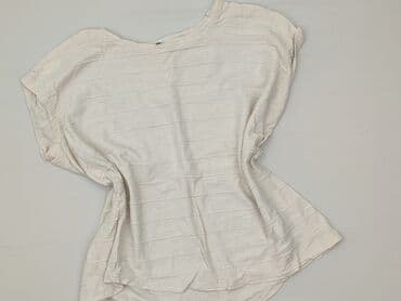 жіноча футболка m eu 38 візерунок принт колір білий: Sinsay, T-shirt damski, rozmiar S — 1