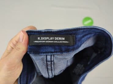 spodnie dresowe dynamic: R. Display, Jeansy damskie, rozmiar S — 4