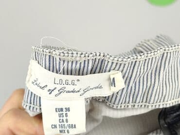 stockh lm spodnie: H&M L.O.G.G., Spodnie materiałowe damskie, rozmiar M — 4