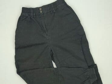 białe cargo bershka: Bershka, Spodnie materiałowe damskie, rozmiar S — 1