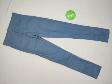 spodnie nabijane ćwiekami: Spodnie materiałowe damskie, XL — 3