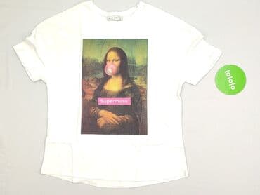 mona lisa t shirty bershka: Stradivarius, T-shirt damski, rozmiar S — 2