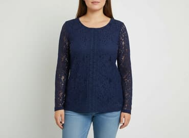 koronkowy top pod marynarkę: Promod, Bluzka damska, XL — 8