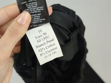 Women: Material trousers for women, size S (EU 36) — 7