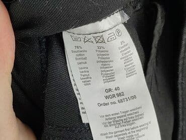 дешеве жіноче взуття: Janina, Material trousers for women, size L (EU 40) — 5