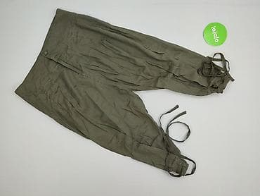 paski do spodni: Spodnie damskie BAY – model z lyocellu - Kolor: khaki/oliwkowy - — 2