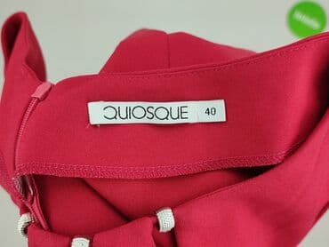 krótka czerwona sukienki na wesele: QUIOSQUE, Sukienka damska, rozmiar L — 4