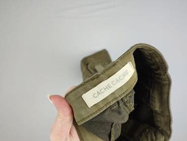 spodnie czarne cargo bershka: Cache Cache, Spodnie cargo damskie, rozmiar S — 4