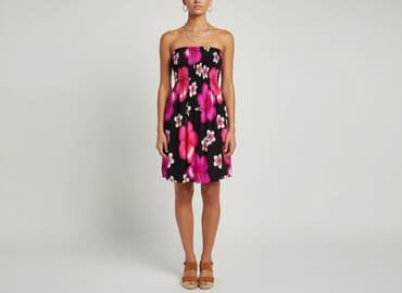 sklep internetowy z sukienkami dla puszystych: Sukienka damska, rozmiar S — 5