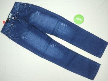 spodnie dżinsy z dziurami: DENIM JEANS, Jeansy damskie — 2