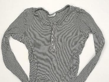 czarna bluza pull and bear: PULL&BEAR, Bluzka damska, rozmiar L — 1