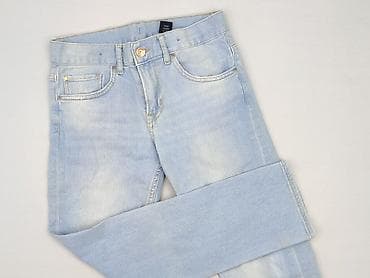 bluza dkny: Spodnie jeansowe, H&M, 11 lat, 146, stan - Bardzo dobry — 1