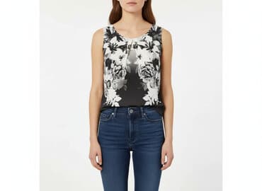 bluzki z odcieciem pod biustem: Bluzka damska, rozmiar L — 6