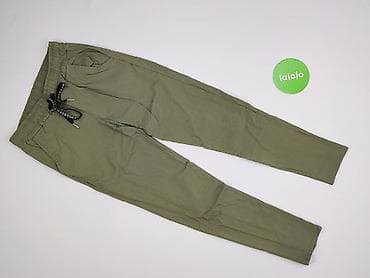 cargo hm: Material trousers for women, size S — 2