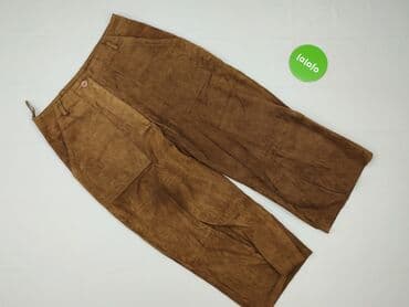 Material trousers for women, size S (EU 36) — 2