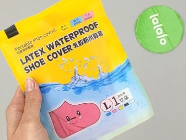 pepco torby swiateczne: Lateksowe, wodoodporne ochraniacze na buty w rozmiarze L. Idealne do — 4