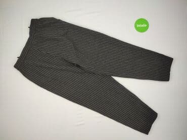 sukienka w paski h: Material trousers for women, size 2XL (EU 44) — 3