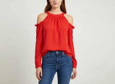 świateczna bluzka: Boohoo, Bluzka damska, rozmiar S — 7