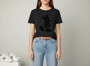 zara t shirty mickey mouse: T-shirt damski, rozmiar S — 1