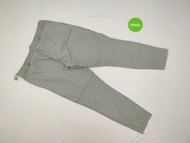 sukienka w geometryczne wzory h: Material trousers for women, size L (EU 40) — 3