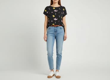 t shirty damskie lidl: T-shirt damski, rozmiar M — 1