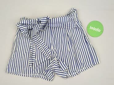 krótkie spodenki z wysokim stanem w paski: Reserved, Szorty damskie, rozmiar S — 3