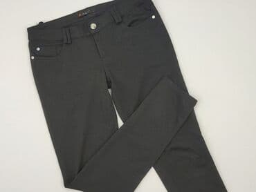 spodenki krótkie getry: Spodnie materiałowe damskie, rozmiar L — 1