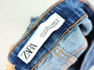 jeansy z rozcięciami zara: Zara, Jeansy damskie, rozmiar L — 4