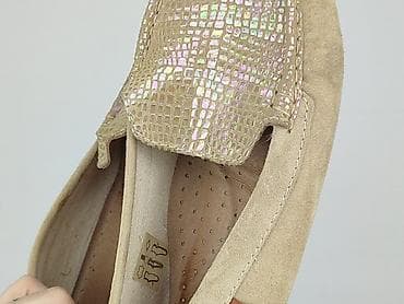 emel eobuwie: Damskie mokasyny Ecco - Model: mokasyny wsuwane - Kolor: beżowy/nude — 4