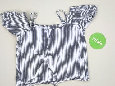 biała bluzka w granatowe paski: Bluzka damska, rozmiar XS — 3