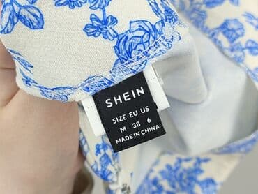 beżowe buty na koturnie ccc: Shein, Elegancki komplet, M — 8