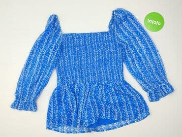 marynarka damska w jodełkę: YAS, Bluzka damska, M — 3