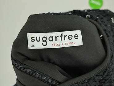 w klapkach tekst: Sugarfree, Sukienka damska, rozmiar XS — 4