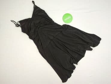 czarna sukienka z diamencikami: Rose, Sukienka damska, rozmiar M — 3