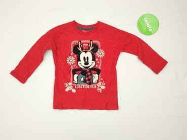 emo koszulka: Blouse, Disney, 1.5-2 years, 86-92 cm, condition - Very good — 2