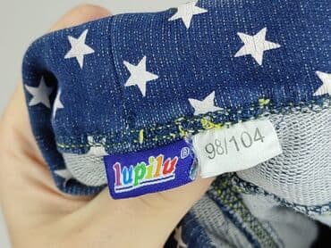 legginsy woskowane dla dziewczynki: Legginsy dziecięce, Lupilu, 3-4 lat, 98/104, stan - Idealny — 4