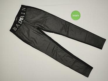 balmain: Balmain, Legginsy Ze skóry ekologicznej damskie, rozmiar S — 2